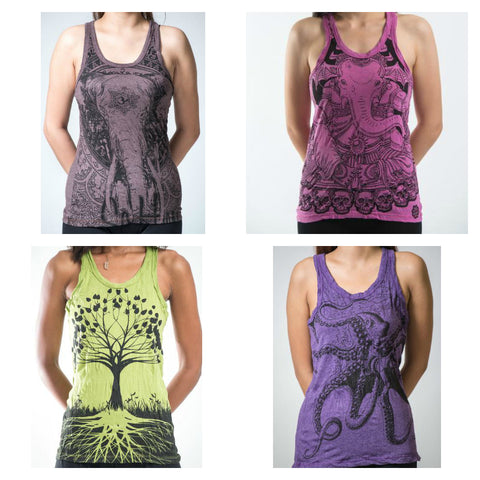Sure Design Womens Tank Tops
