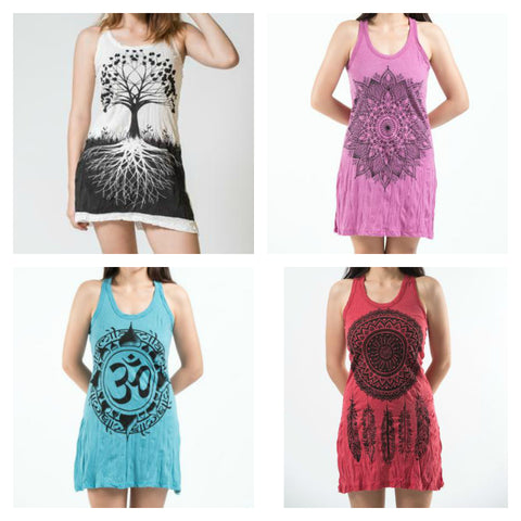 Sure Design Womens Tank Dresses