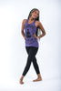 Sure Design Women's Infinitee Yoga Stamp Tank Top Purple