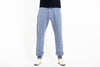 Unisex Terry Pants with Aztec Pockets in Light Blue