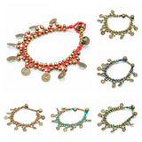 Wholesale Assorted set of 10 Beautiful Hand Made Brass Bracelet with Chinese Coins - $35.00