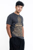 Sure Design Men's Harmony T-Shirt Gold on Black