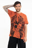 Sure Design Men's Happy Dog T-Shirt Orange
