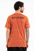 Sure Design Men's Happy Dog T-Shirt Orange