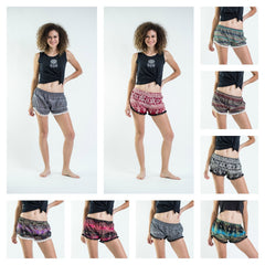 Assorted set of 10 Super Light Pom Pom Shorts