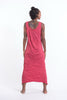 Sure Design Womens Dreamcatcher Scoop Neck Tank Dress Red