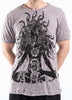 Sure Design Men's Chakra Meditation T-Shirt Gray