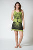Sure Design Women's Tree Of Life Tank Dress Lime