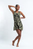 Sure Design Women's Abstrack Ganesha Tank Dress Green