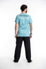 Sure Design Men's Peace Tree T-Shirt Turquoise