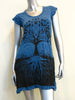 Sure Design Women's Tree of Life Dress Denim Blue