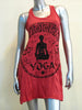 Sure Design Women's Infinitee Yoga Stamp Tank Dress Red