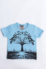 Sure Design Kids Tree Of Life T-Shirt Light Blue