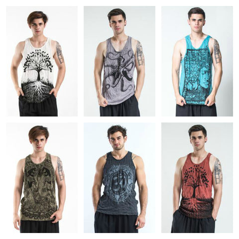 Sure Design Mens Tank Tops