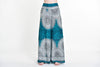Marble Mandalas Palazzo Style Harem Pants in Turquoise