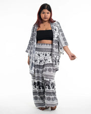 Unisex Parade Elephant Lounge Set in White