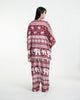 Unisex Parade Elephant Lounge Set in Red