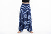 Tie Dye 2-in-1 Jumpsuit Harem Pants in Indigo