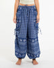 Unisex Hill Tribe Cotton Elephant Pants in Blue