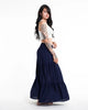 Assorted set of 5 Solid Color Midi Skirt