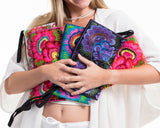 Wholesale Assorted Set of 5 Embroidery Hmong Ethnic Purse Clutch Bag - $33.00