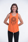 Wholesale Super Soft Cotton Womens Dreamcatcher Tank Top in Orange - $6.00