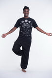 Wholesale Unisex Mushroom Frog Cotton T-Shirt in Black - $10.00