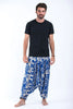 Imperial Elephant 2-in-1 Jumpsuit Elephant Pants in Blue