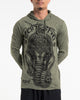 Sure Design Unisex Majestic Ganesha Hoodie Green