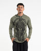 Sure Design Unisex Majestic Ganesha Hoodie Green