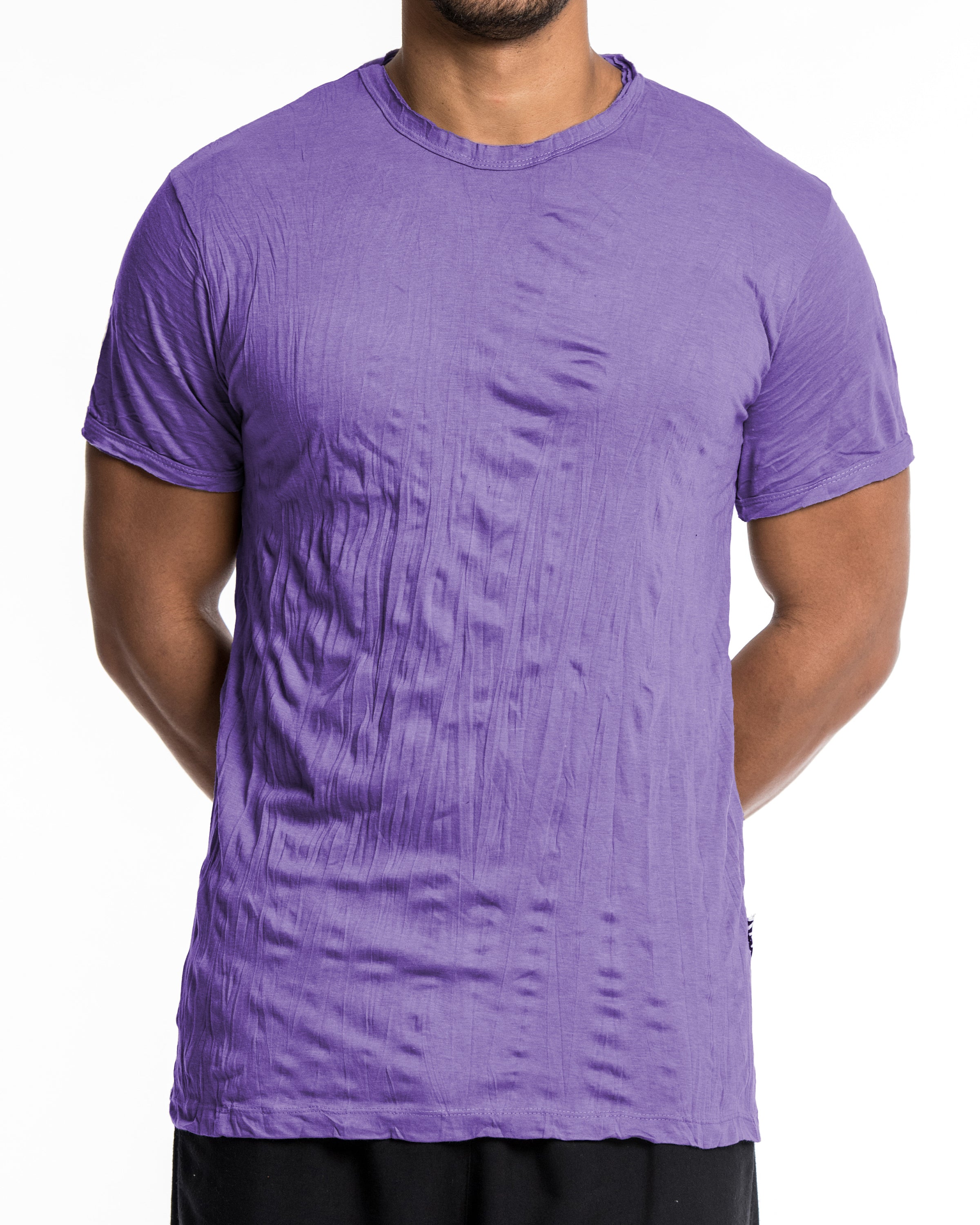 Sure Design Men's Blank T-Shirt Purple