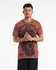 Sure Design Men's Majestic Ganesha T-Shirt Brick