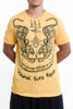 Sure Design Men's Thai Tattoo T-Shirt Yellow