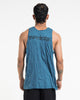 Sure Design Men's Majestic Ganesha Tank Top in Denim Blue
