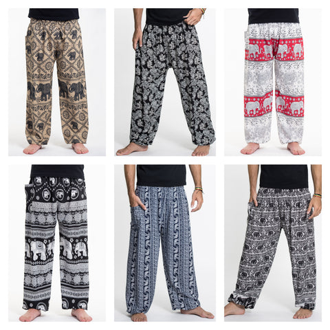 Assorted set of 5 Unisex Tall Harem Pants