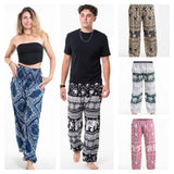 Wholesale Assorted set of 5 Unisex Tall Harem Pants - $35.00