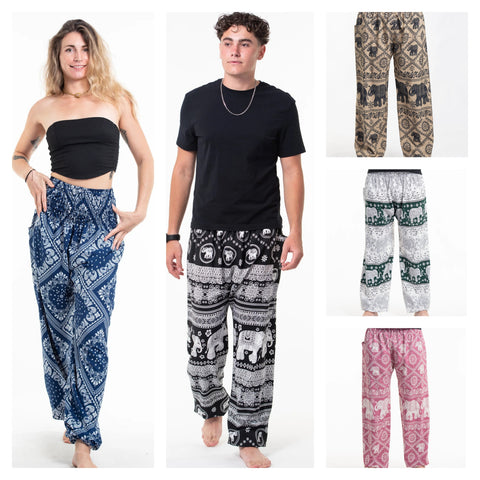 Assorted set of 5 Unisex Tall Harem Pants