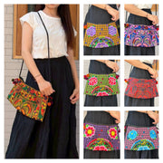 Assorted set of 10 Thai HandMade Hmong Shoulder Bags