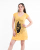 Sure Design Women's Hand of Om Dress Yellow
