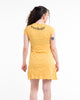 Sure Design Women's Hand of Om Dress Yellow