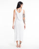 Sure Design Womens Magic Mushroom Long Tank Dress in White