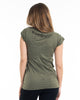 Sure Design Women's Antique Buddha T-Shirt Green