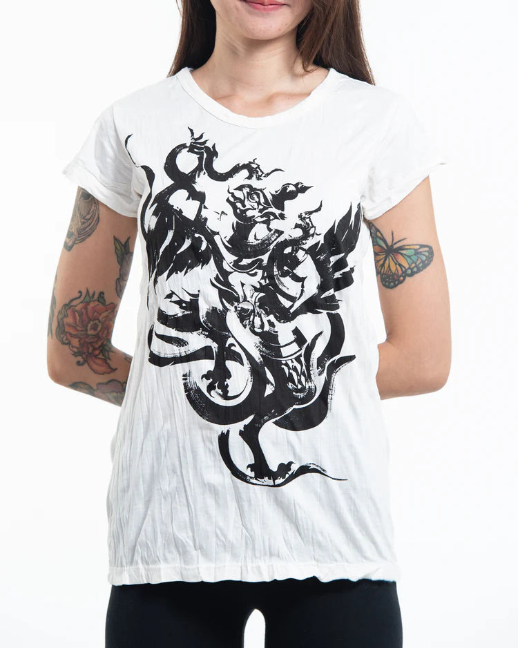 Sure Design Women's Garuda T-Shirt in White