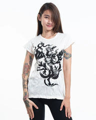 Sure Design Women's Garuda T-Shirt in White