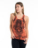 Sure Design Women's Three Hands Tank Top Orange
