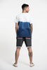 Unisex Indigo Tie Dye Ombre T-shirt