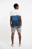 Unisex Indigo Tie Dye Ombre T-shirt
