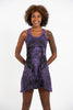 Sure Design Women's Wild Elephant Tank Dress Purple