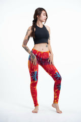 Womens Tie Dye Yoga Leggings