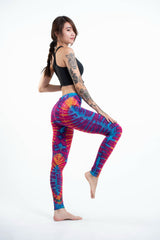 Womens Tie Dye Yoga Leggings